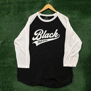 My Chemical Romance Black Parade Rock Band Baseball Tee Size Extra Large